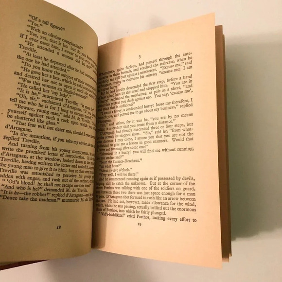 Vtg 1974 The Three Musketeers Alexandre Dumas Childrens Press Hardcover - Picture 14 of 16